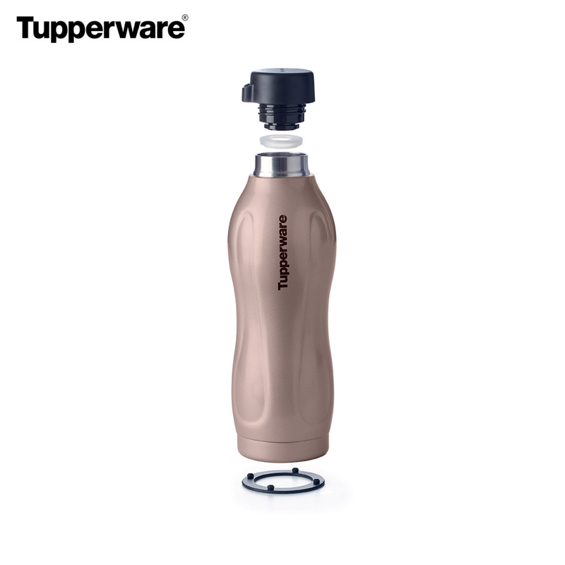 Eco Garrafa Metal 550 ml Rose