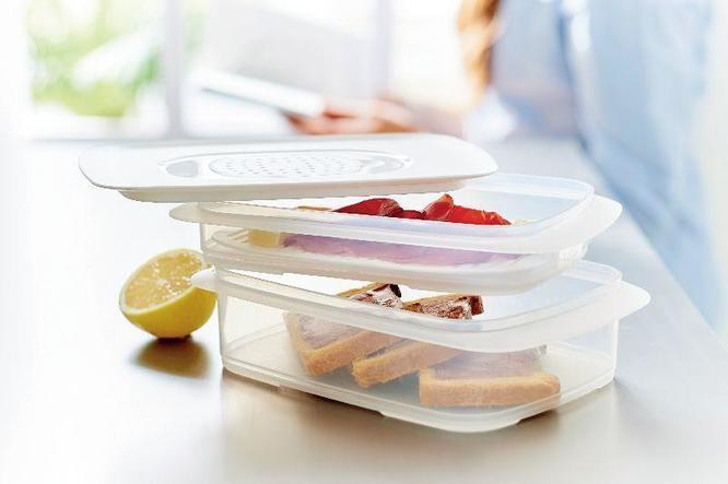 Guarda e Serve Misto  branco, Coleção_Conservação no Frigorífico, Coleção_Mesa, Cor_Branco, mesa, Preço_25€ - 50€, transparente €33.5 Tupperware | Alana