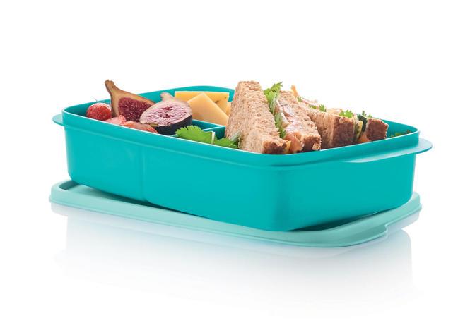 Snack com Divisórias  azul, Coleção_Para Transportar, Cor_Azul, Preço_0€ - 25€ €14.5 Tupperware | Alana