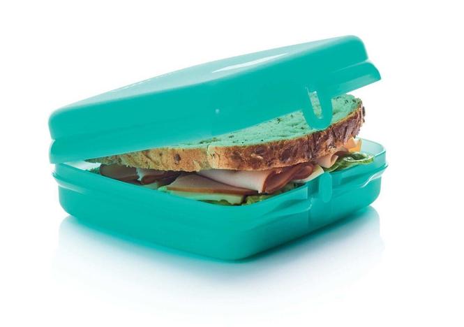 Caixa Sanduiche Eco+  azul, Coleção_Fora de Casa, Coleção_Novidades, Coleção_Para Transportar, Cor_Azul, Preço_0€ - 25€ €8 Tupperware | Alana