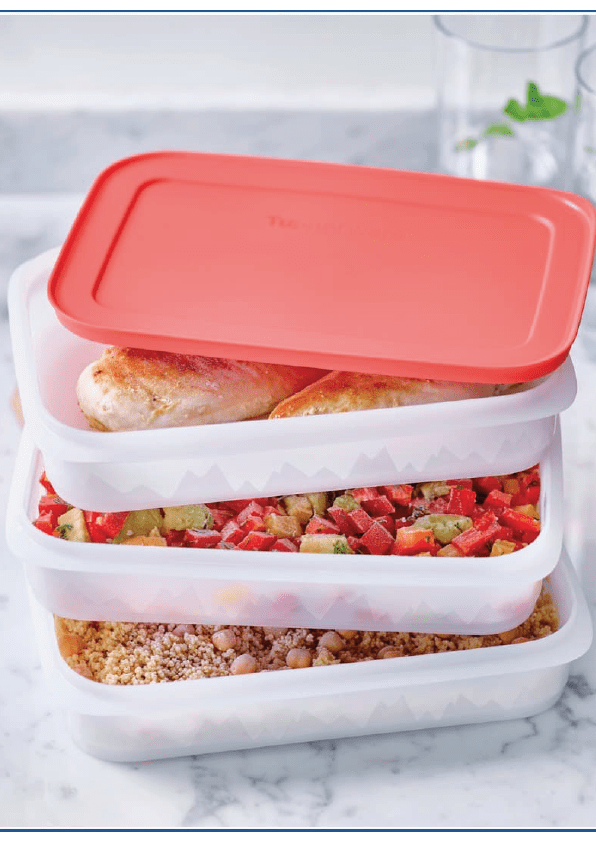 Trio de Congelação  Coleção_Congelação, Coleção_Promoções, Cor_Rosa, Preço_25€ - 50€ €26 Tupperware | Alana