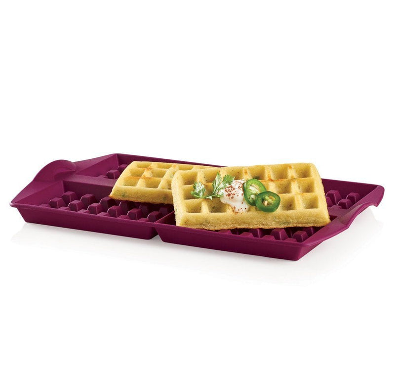 Forma Silicone Waffles  Coleção_Forno, Coleção_Pastelaria, Cor_Roxo, Preço_25€ - 50€, roxo, silicone €26.5 Tupperware | Alana